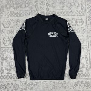 RON JON Shop Compression Shirt Rash Guard Surf Gear SKULL Long Sleeve Size Small